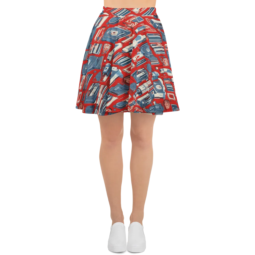 Playback Parade on Skater Skirt — Front
