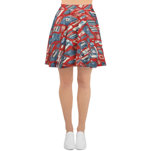 Playback Parade on a Skater Skirt