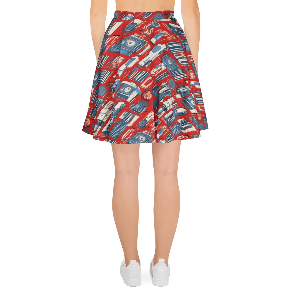 Playback Parade on Skater Skirt — Back