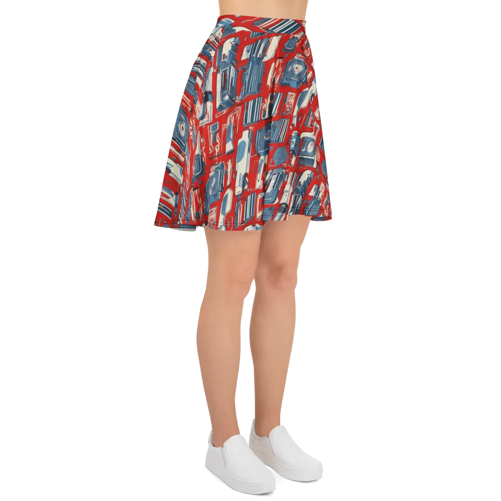 Playback Parade on Skater Skirt — Right