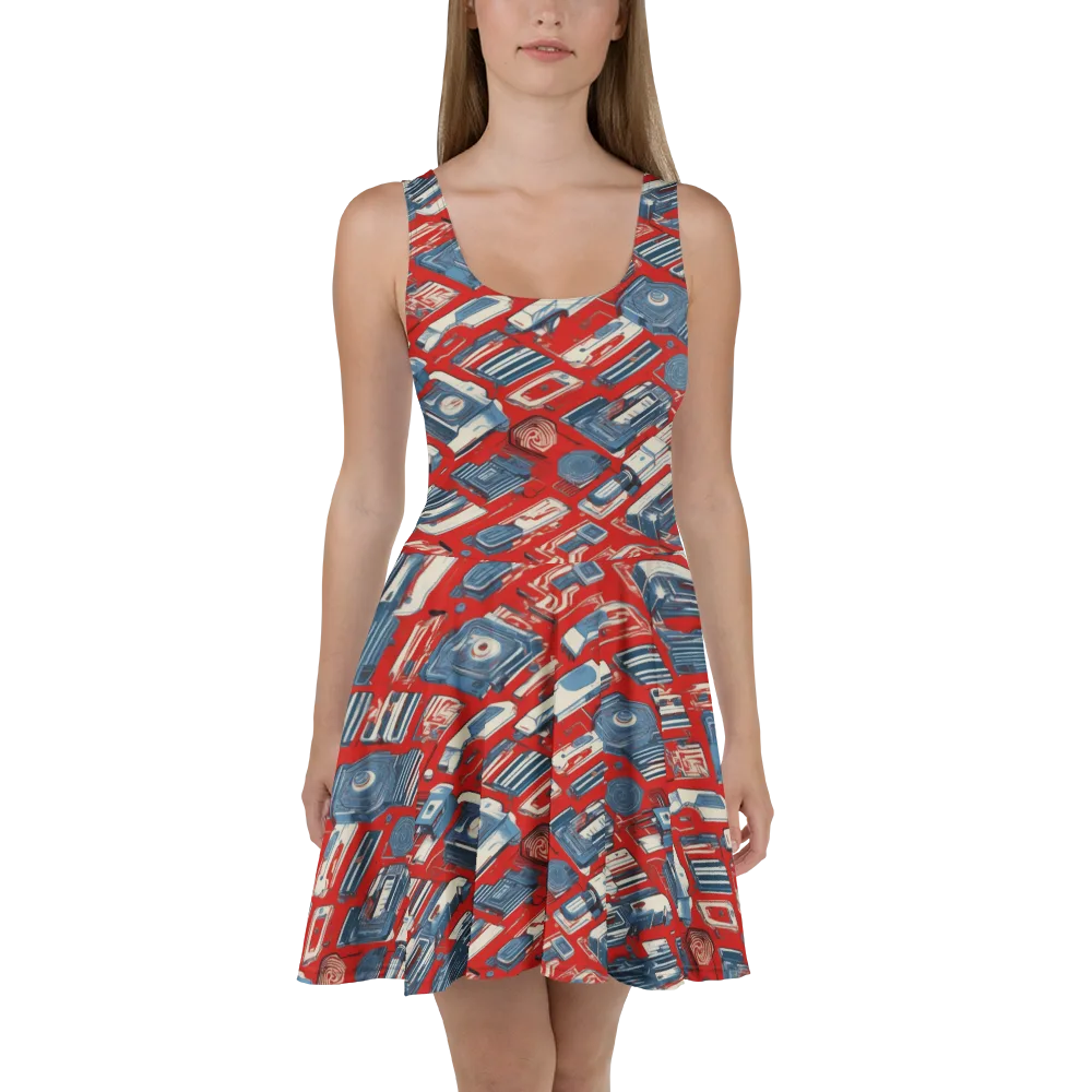 Playback Parade on Skater Dress — Front