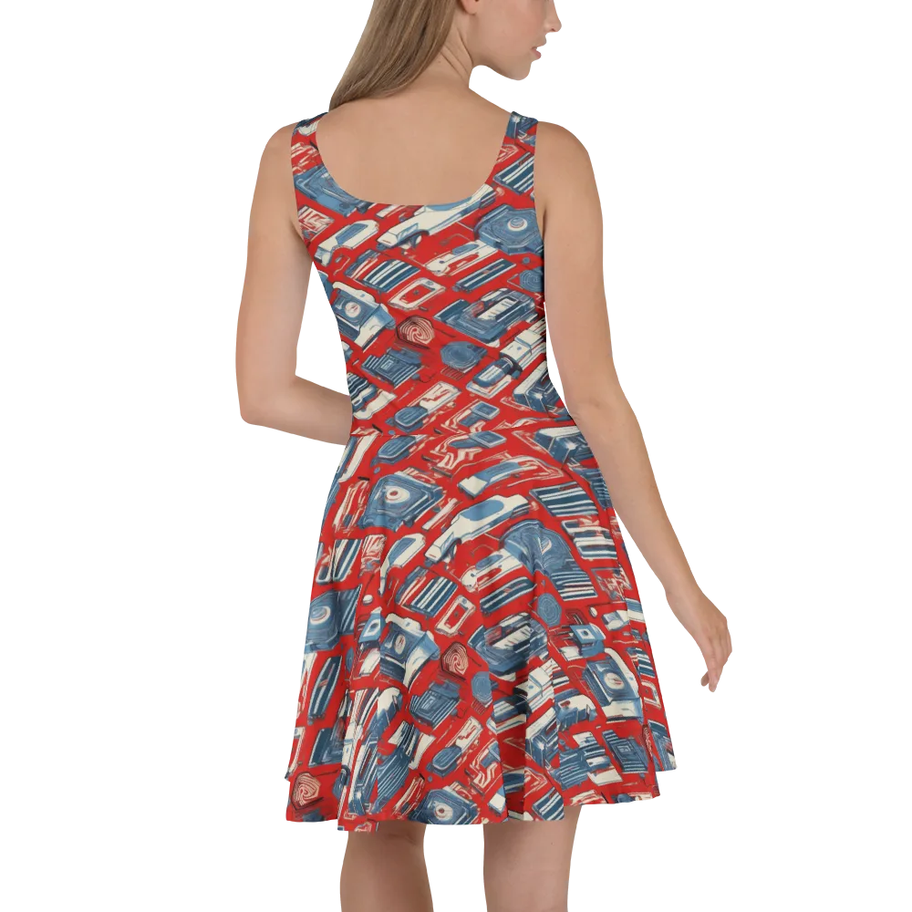 Playback Parade on Skater Dress — Back