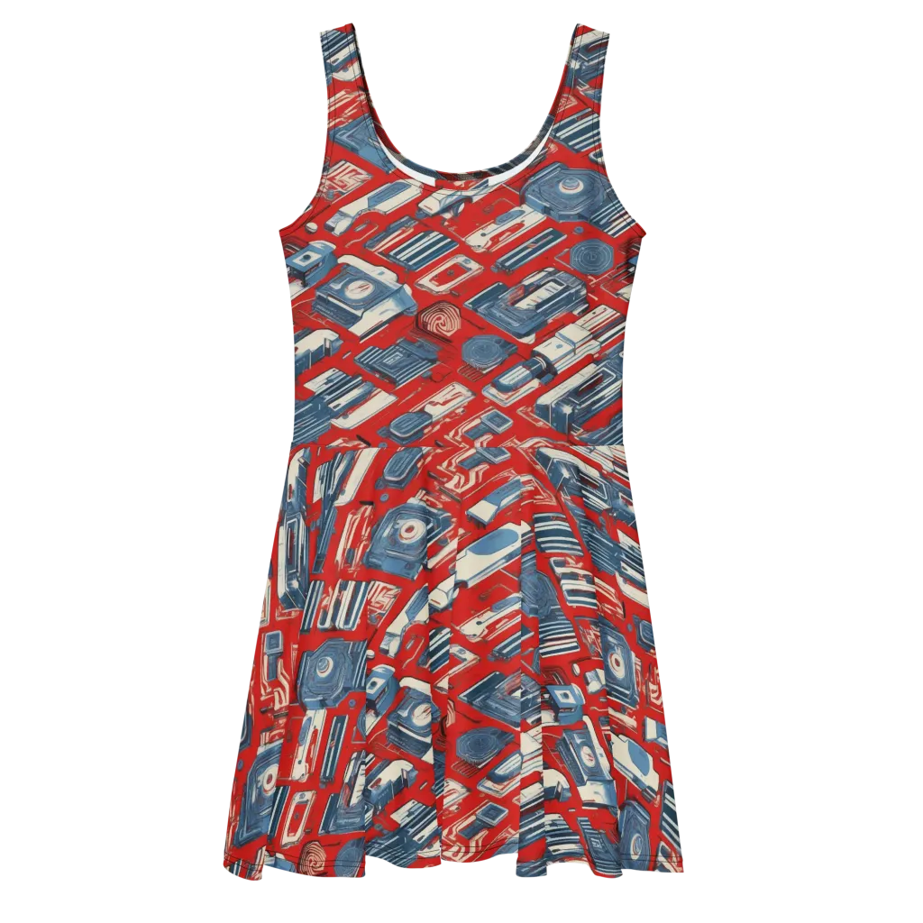 Playback Parade on Skater Dress — Front