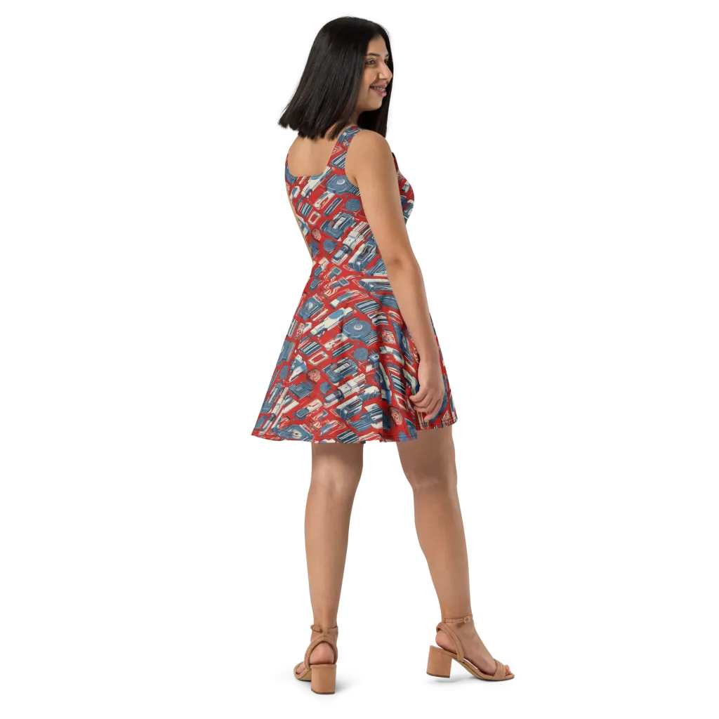 Playback Parade on Skater Dress — Right