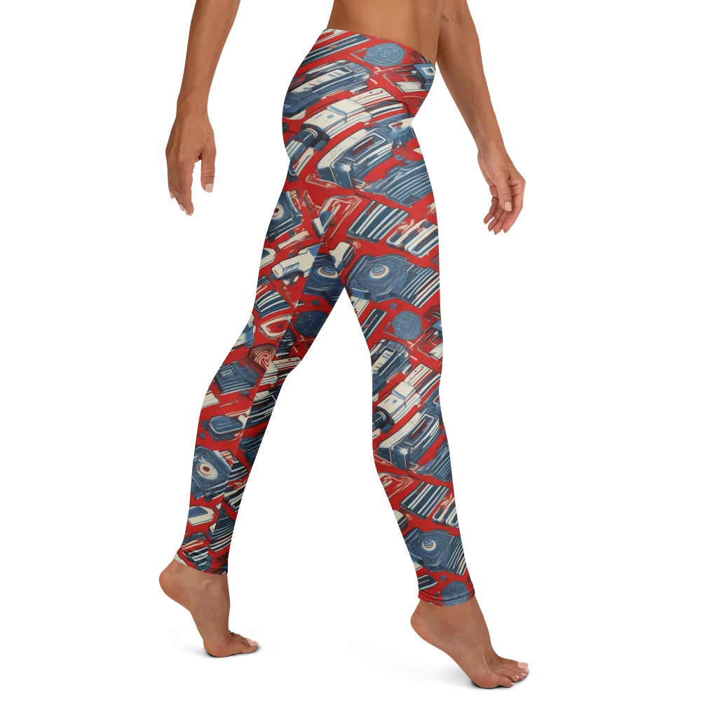 Playback Parade on Leggings — Right