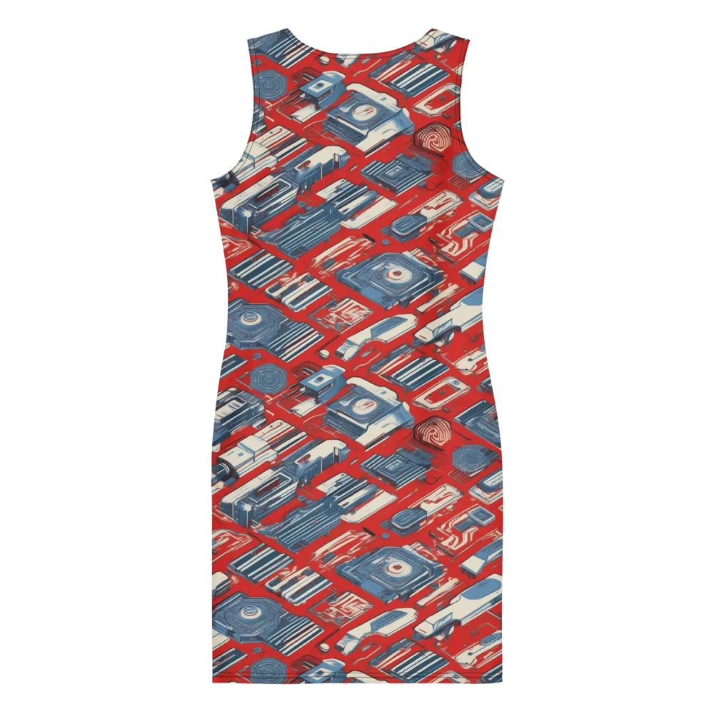Playback Parade on Bodycon Dress — Back