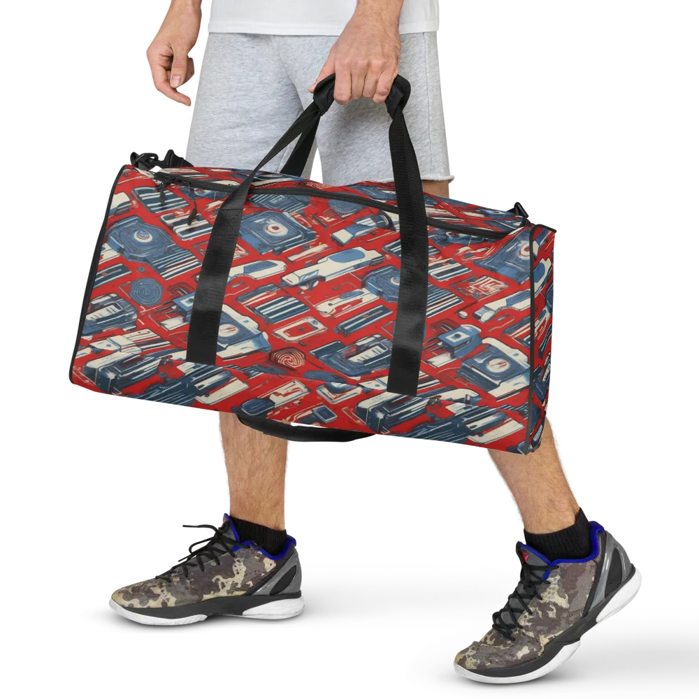 Playback Parade on Duffle Bag — Front