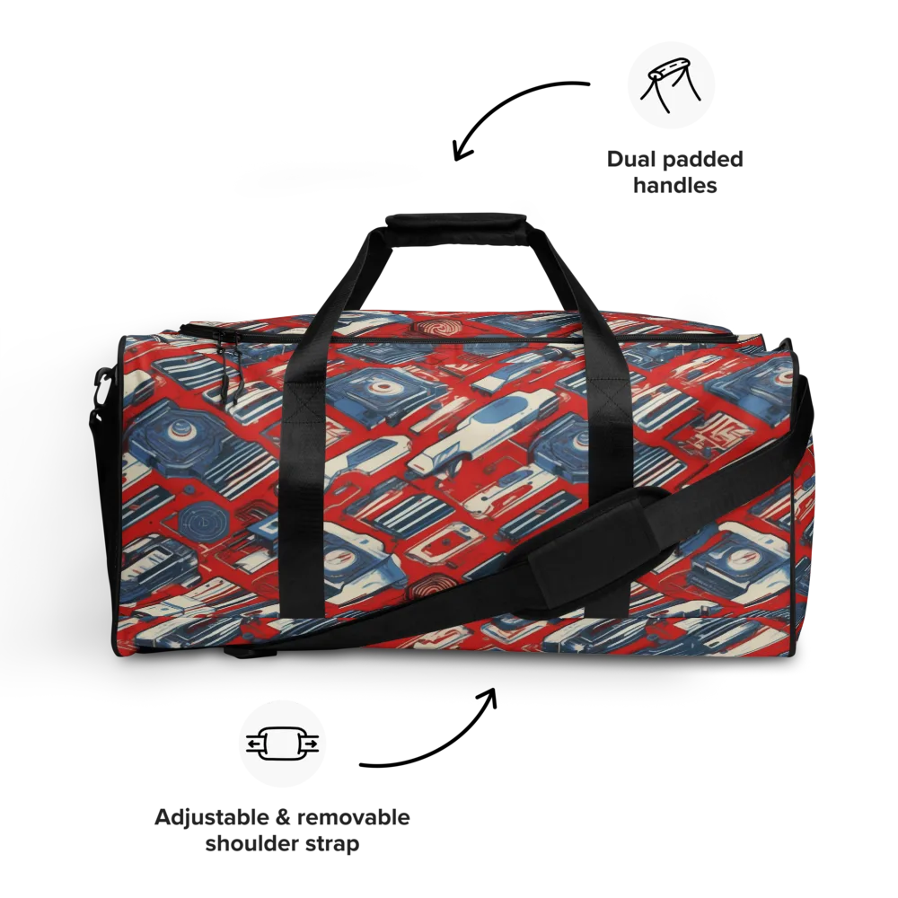 Playback Parade on Duffle Bag — Front