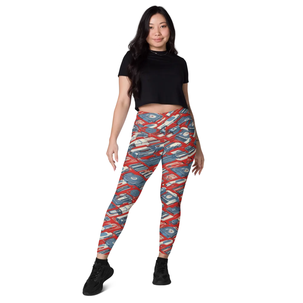 Playback Parade on Leggings with Pockets — Front