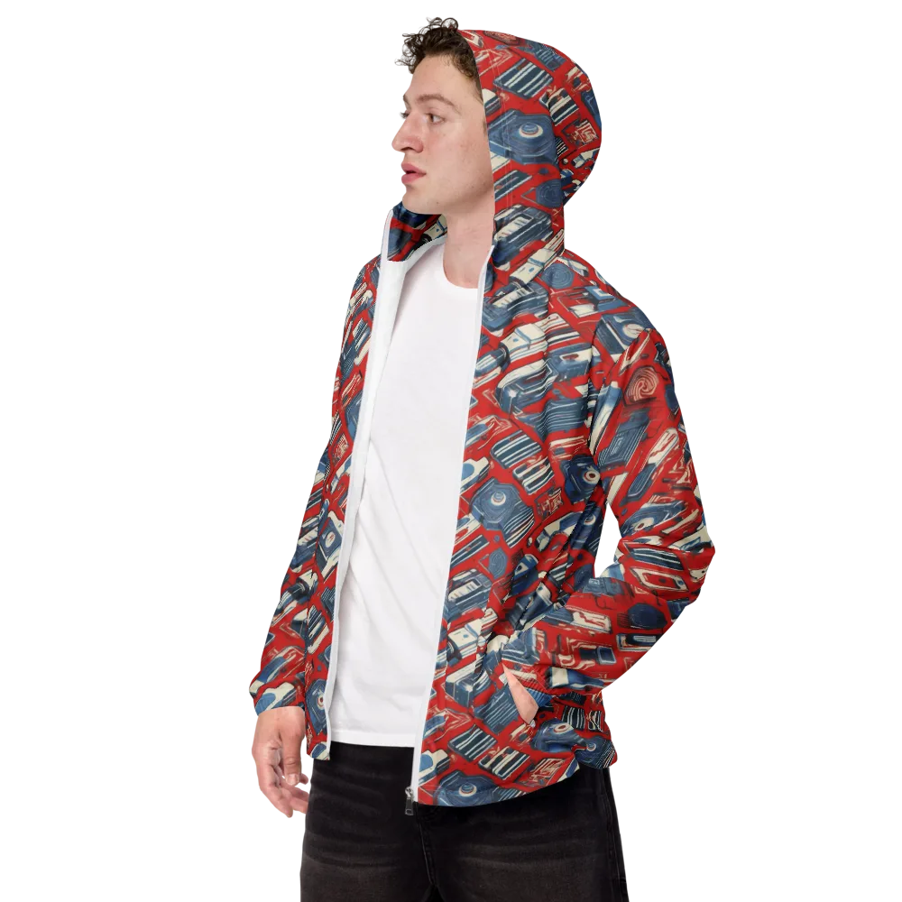 Playback Parade on Men's Windbreaker — Left Front