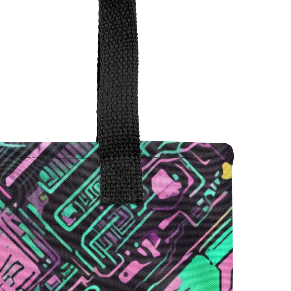 Vaporwave Voltage on Tote Bag — Product details
