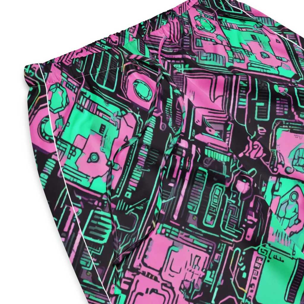 Vaporwave Voltage on Women's Pajama Pants — Product details