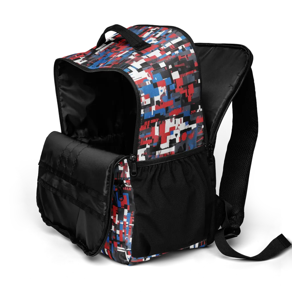 Chromatic Scramble on Utility Backpack — Product details 2