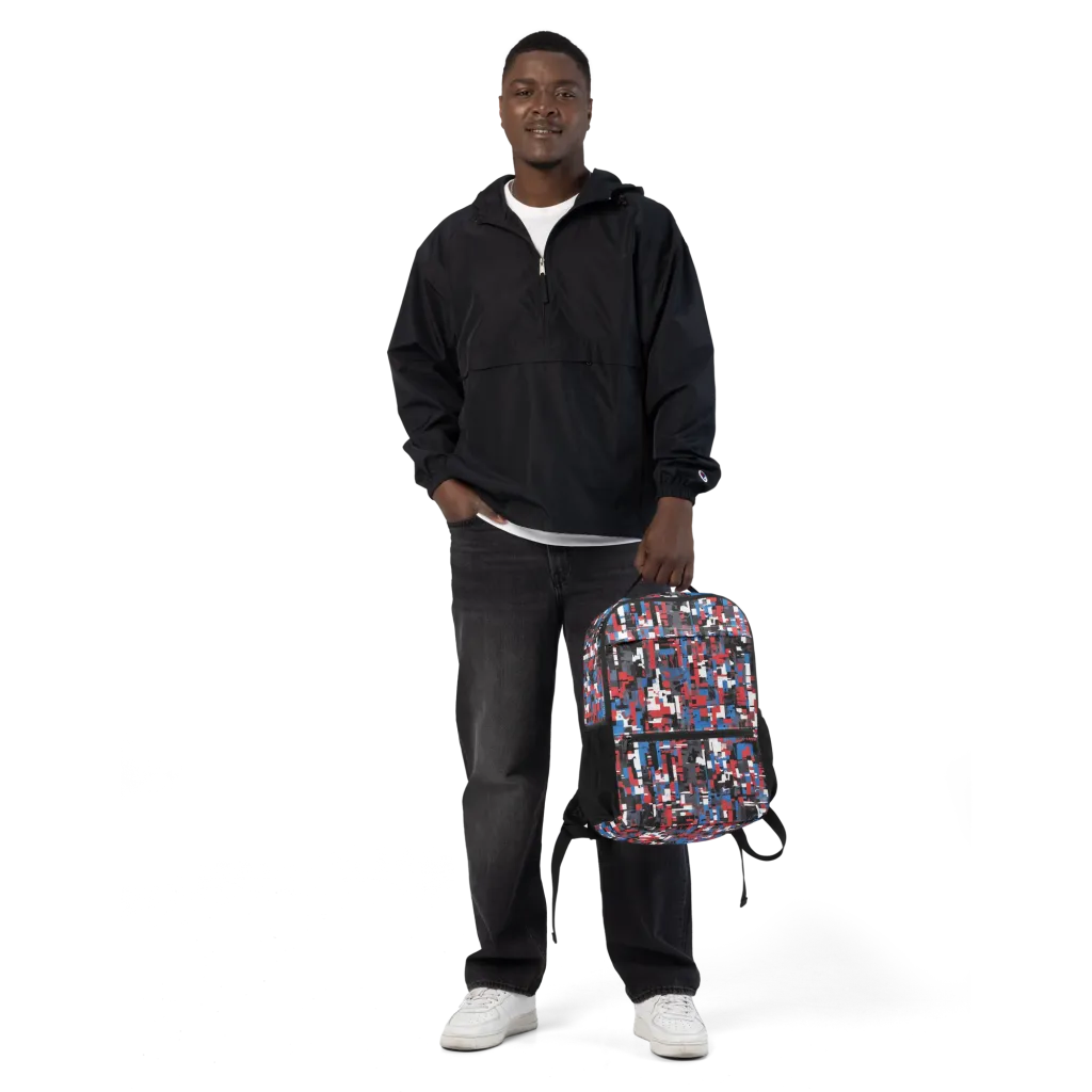 Chromatic Scramble on Utility Backpack — Front