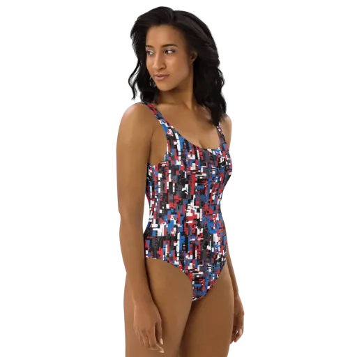 Chromatic Scramble on a One-Piece Swimsuit