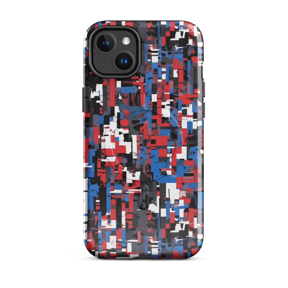 Chromatic Scramble on MagSafe Tough Case for iPhone® — Front