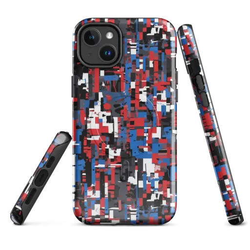 Chromatic Scramble on a MagSafe Tough Case for iPhone®