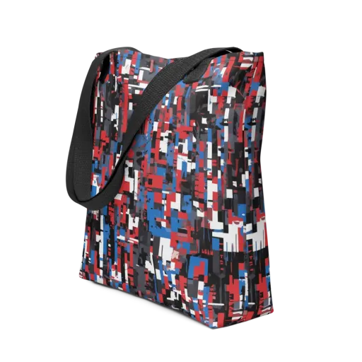 Chromatic Scramble on a Tote Bag
