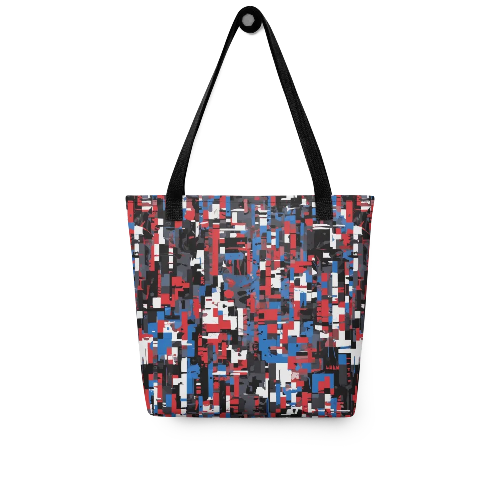 Chromatic Scramble on Tote Bag — Front