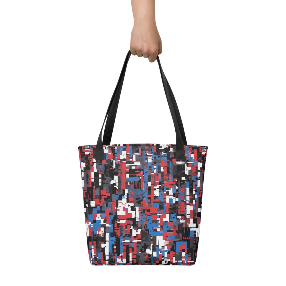Chromatic Scramble on Tote Bag — Front