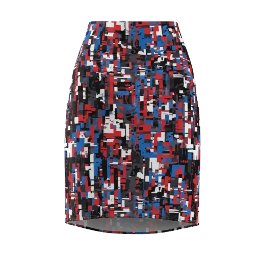 Chromatic Scramble on a Pencil Skirt