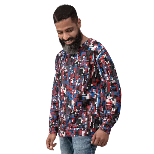 Chromatic Scramble on a Sweatshirt