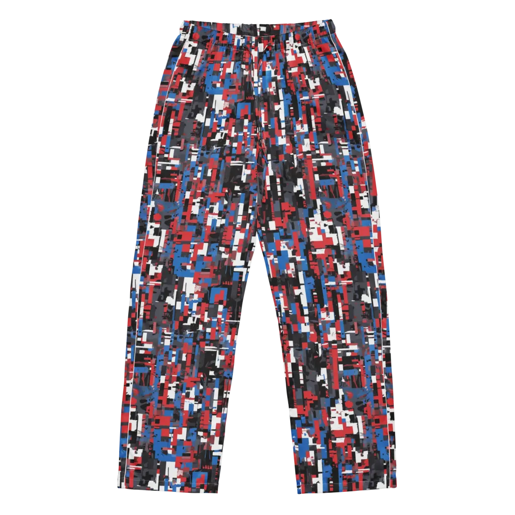 Chromatic Scramble on Women's Pajama Pants — Front