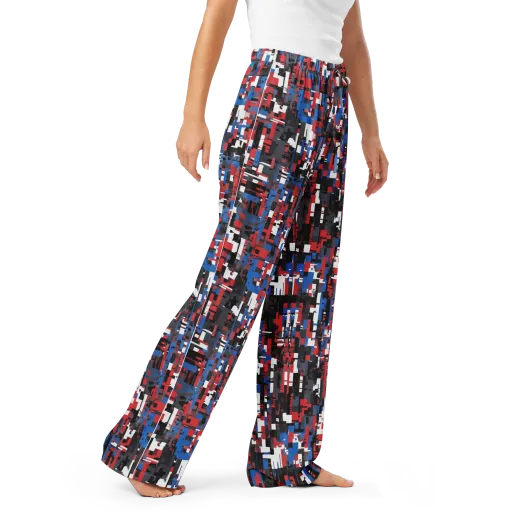 Chromatic Scramble on a Women's Pajama Pants
