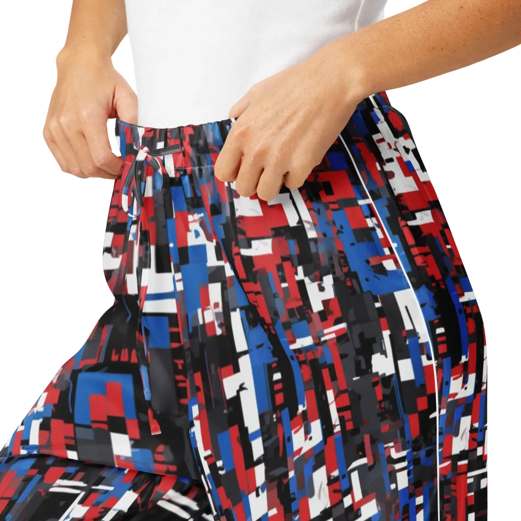 Chromatic Scramble on Women's Pajama Pants — Product details