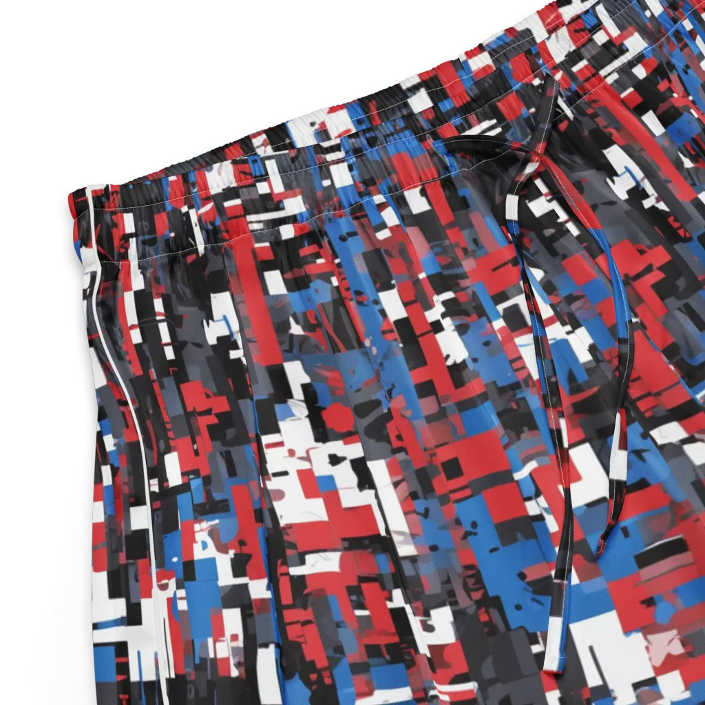 Chromatic Scramble on Women's Pajama Shorts — Product details