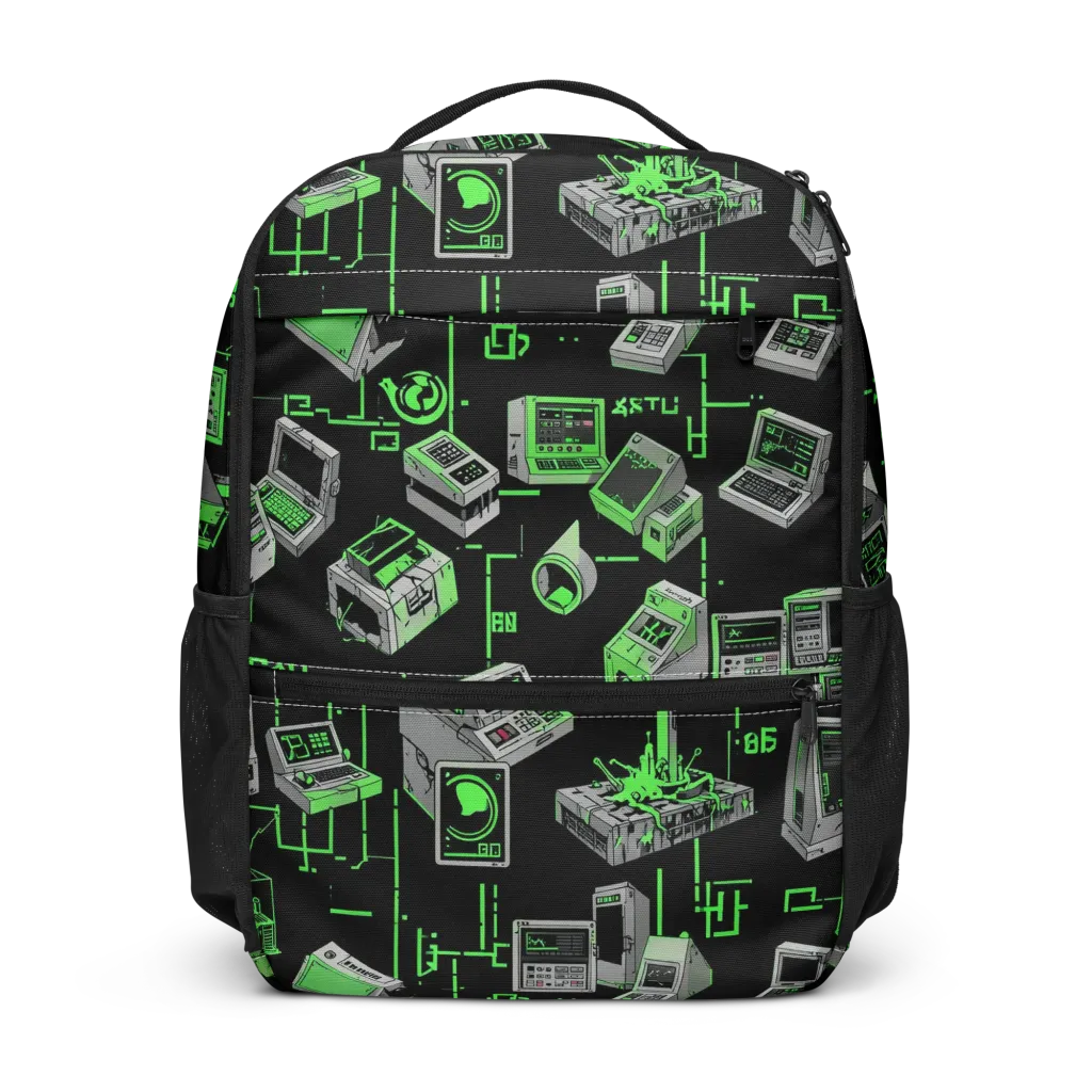 Acid Archive on Utility Backpack — Front
