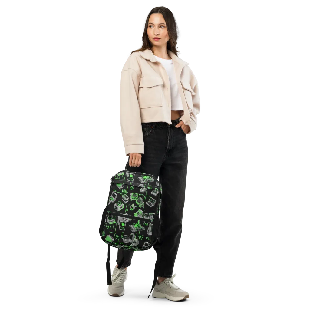 Acid Archive on Utility Backpack — Front