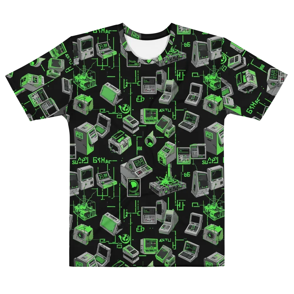 Acid Archive on Men's Crew Neck T-Shirt — Front