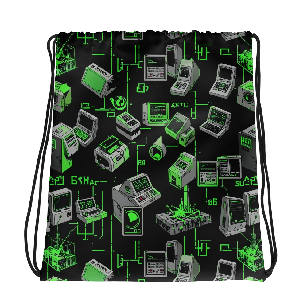 Acid Archive on Drawstring Bag — Photo