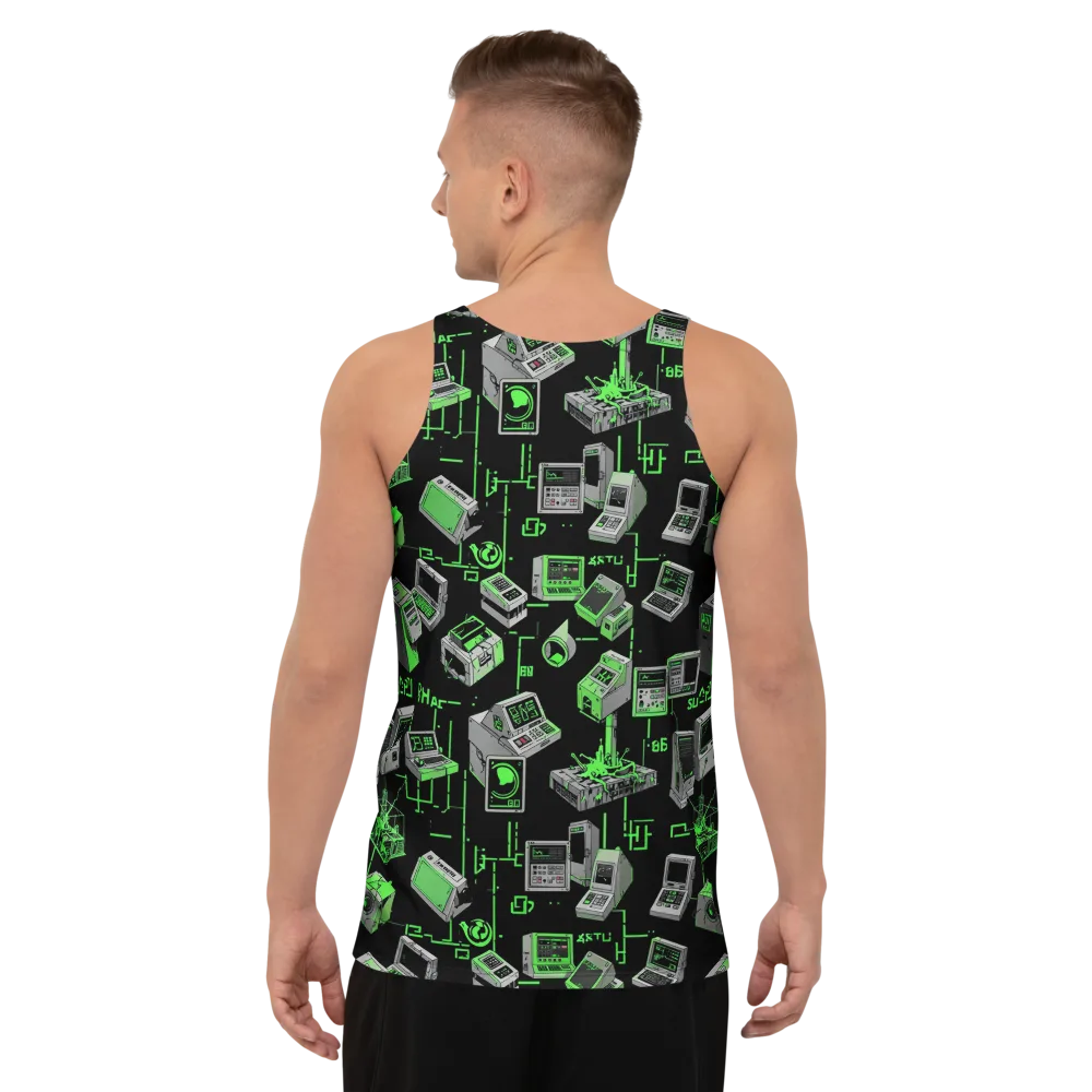Acid Archive on Men's Tank Top — Back