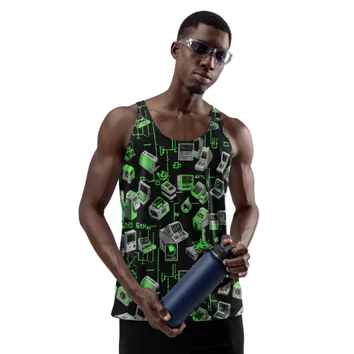 Acid Archive on a Men's Tank Top