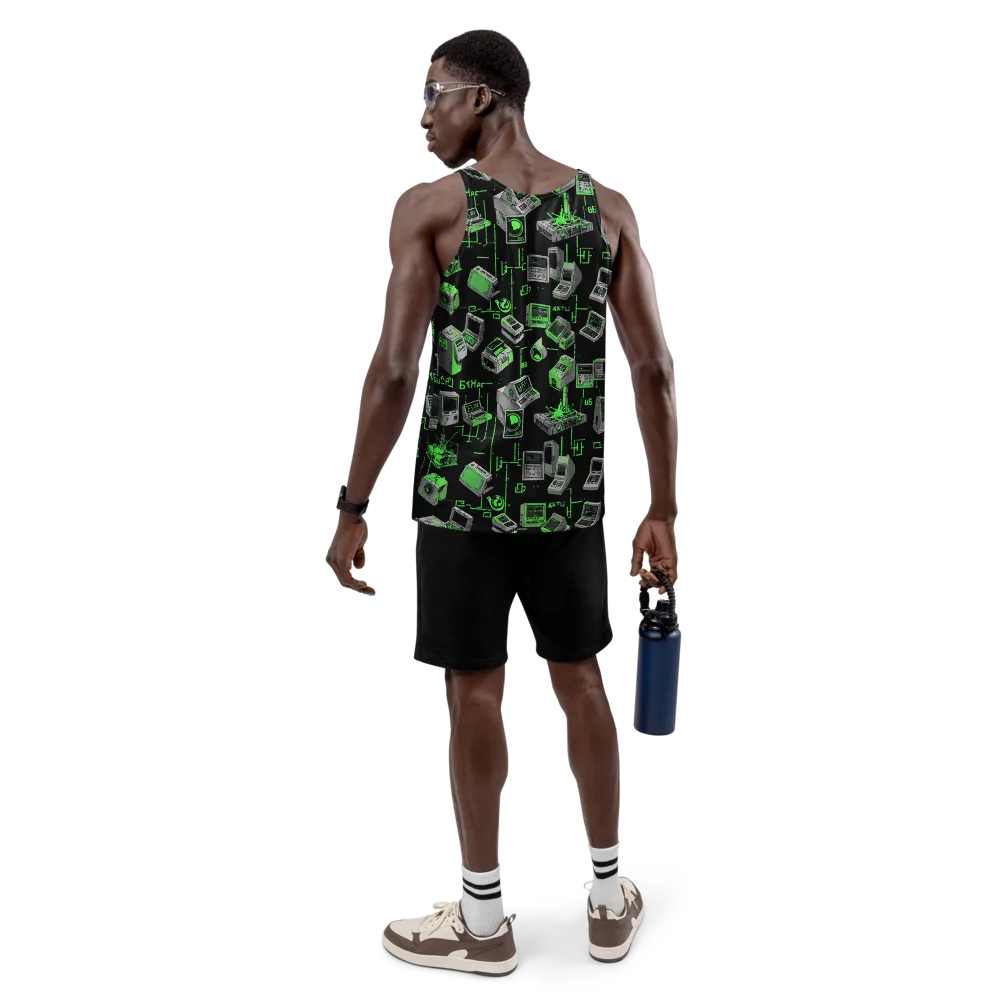 Acid Archive on Men's Tank Top — Back