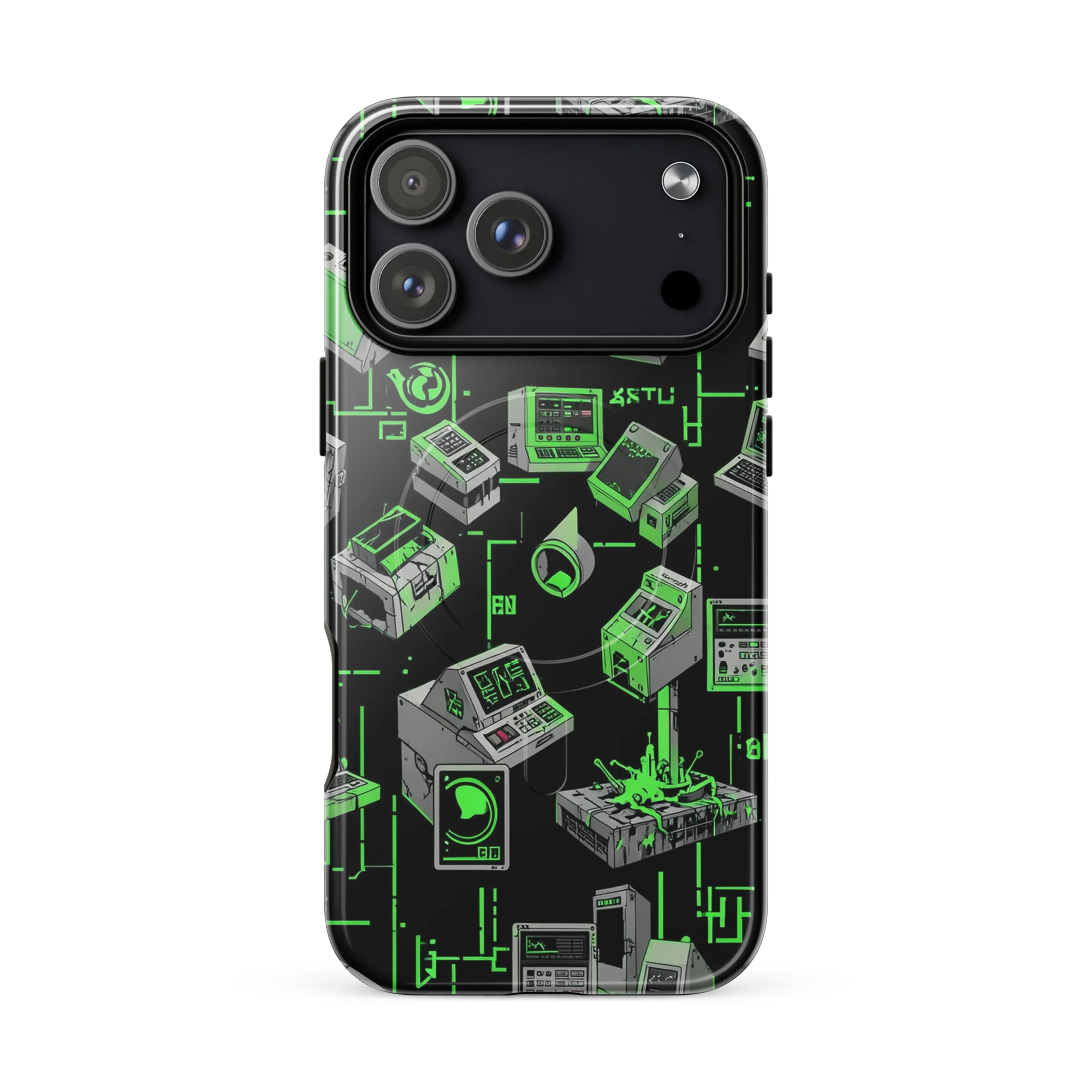 Acid Archive on MagSafe Tough Case for iPhone® — Front