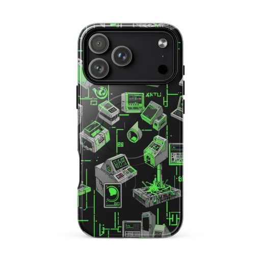 Acid Archive on a MagSafe Tough Case for iPhone®