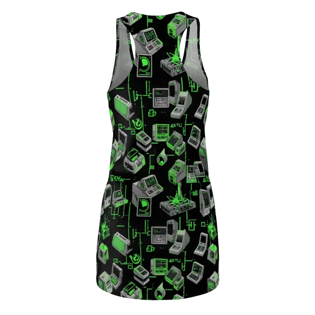 Acid Archive on Racerback Dress — Back