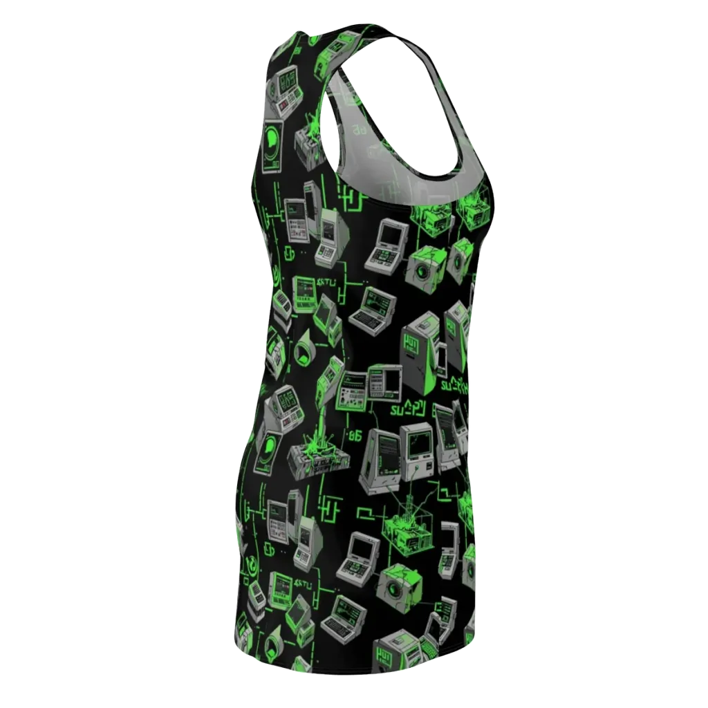 Acid Archive on Racerback Dress — Back Side