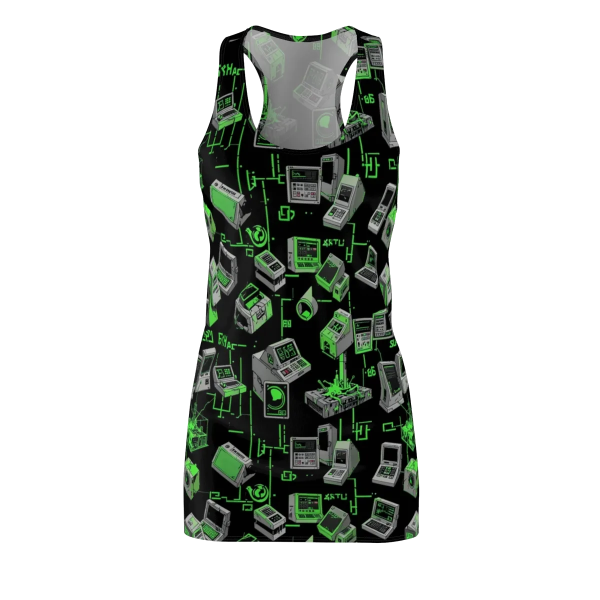 Acid Archive on Racerback Dress — Front
