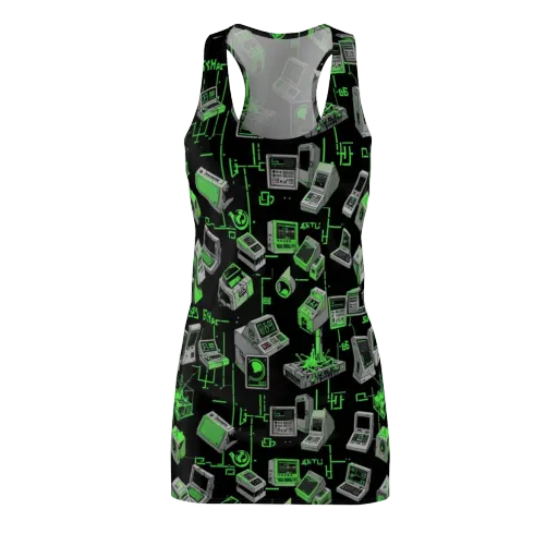 Acid Archive on a Racerback Dress