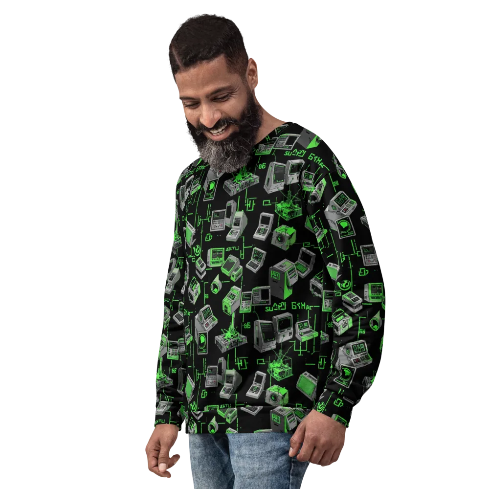 Acid Archive on Sweatshirt — Left Front