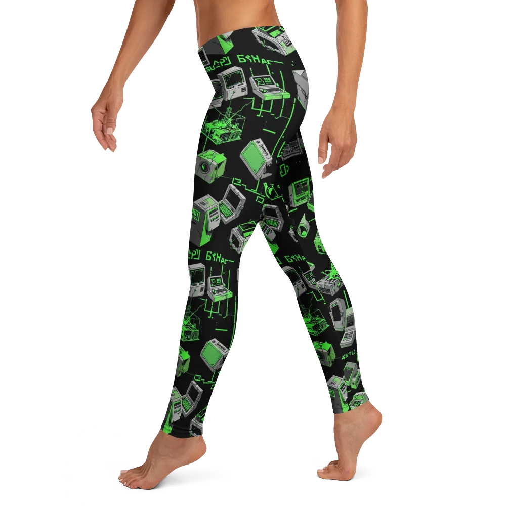 Acid Archive on Leggings — Left