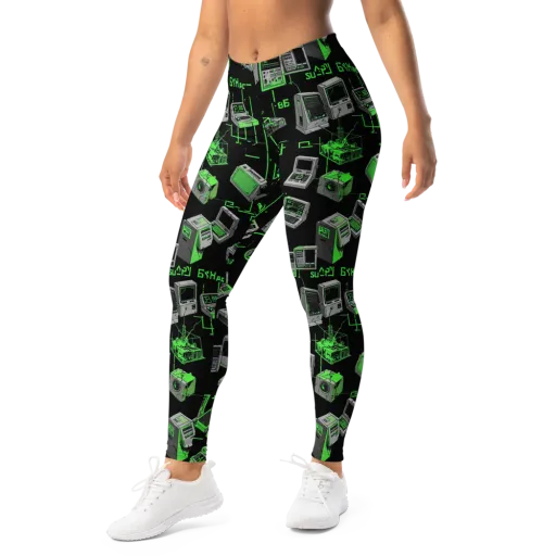 Acid Archive on a Leggings