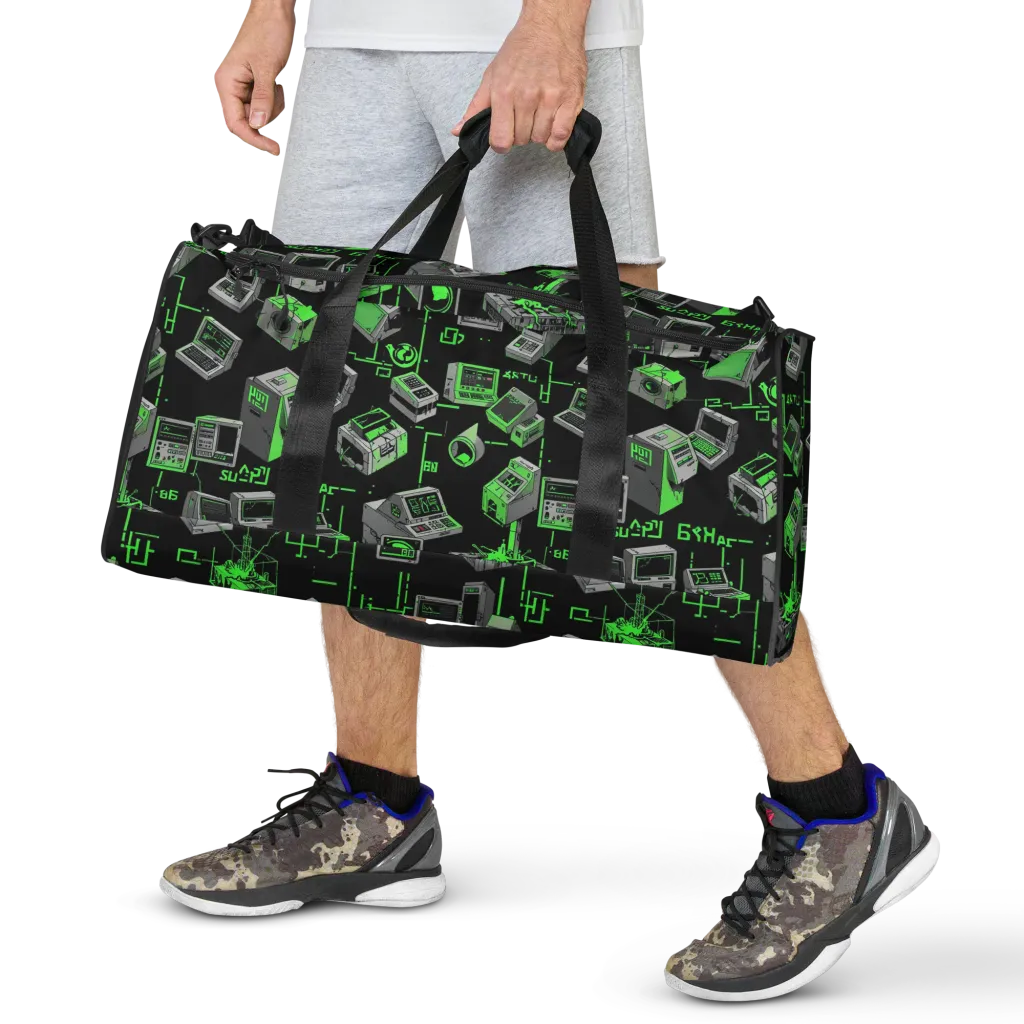 Acid Archive on Duffle Bag — Front