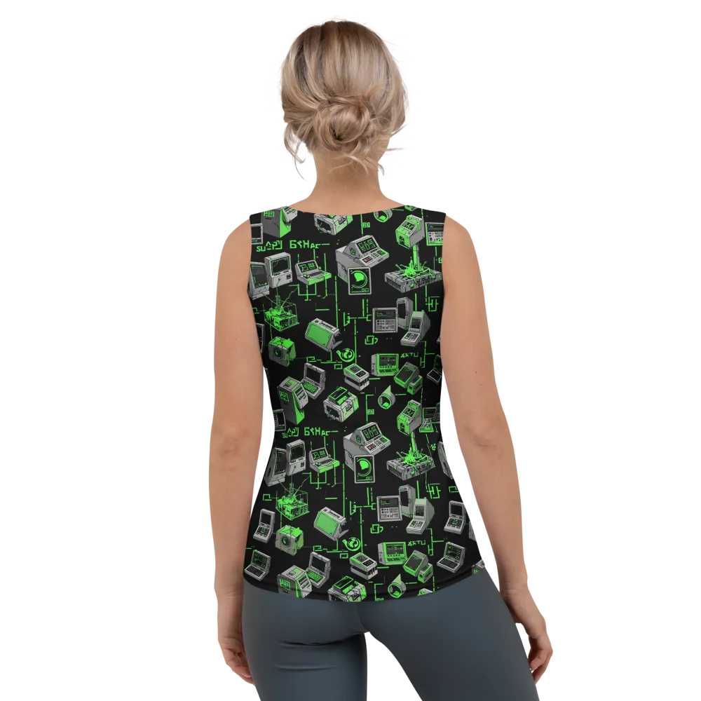 Acid Archive on Women's Tank Top — Back
