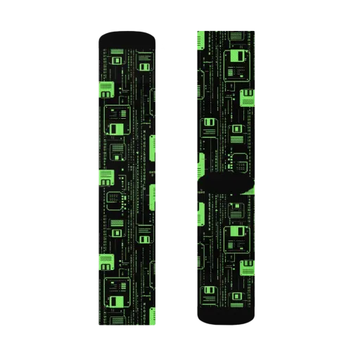 Neon Archive on a Socks