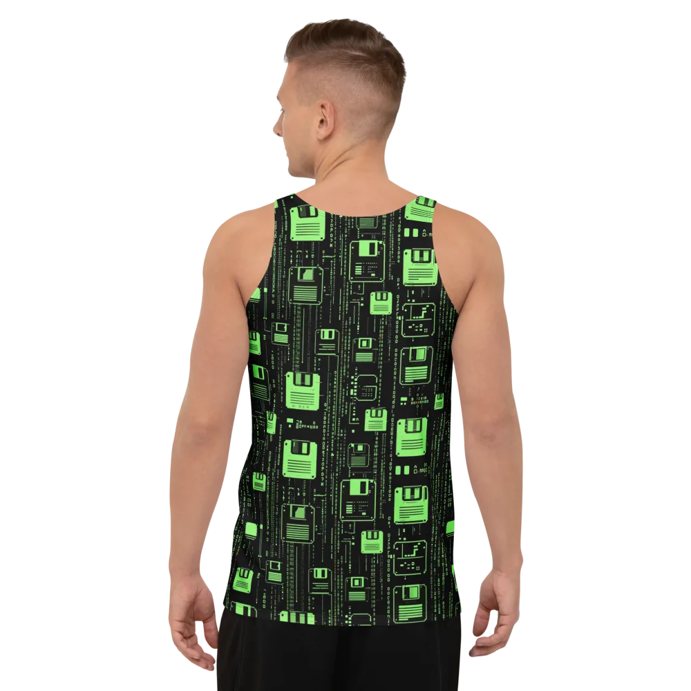 Neon Archive on Men's Tank Top — Back